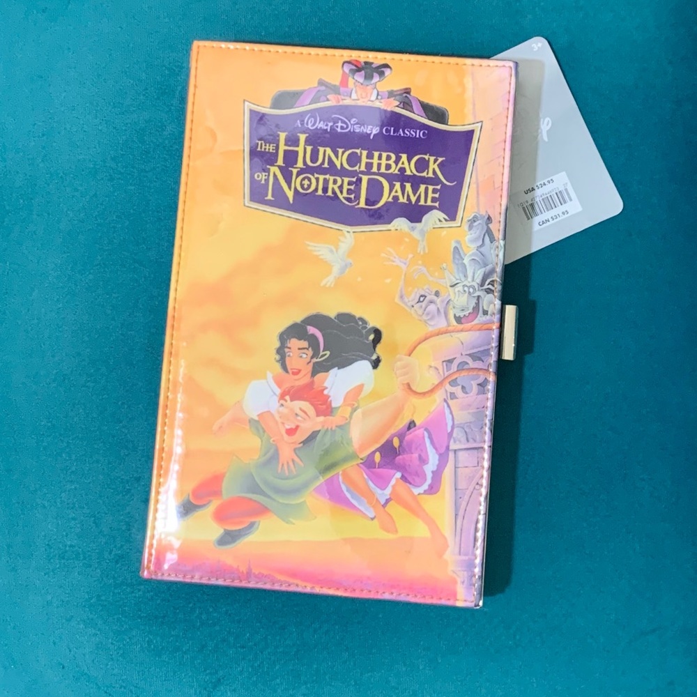 The Hunchback of Notre Dame VHS Style Clutch